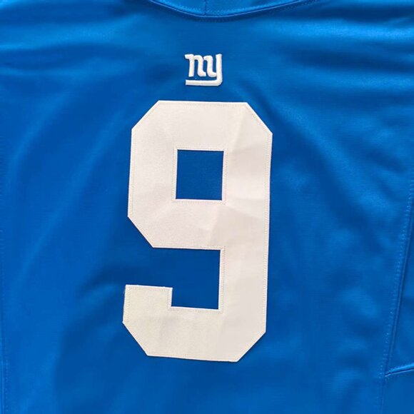 Malik Nabers New York Giants Blue Nike Jersey #9 - Picture 7 of 8